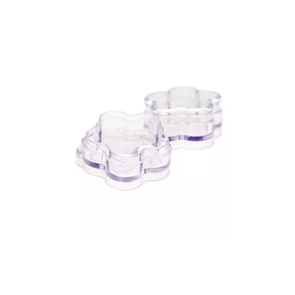 Pot en plastique fleur