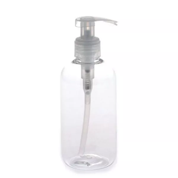 PET bottle + cream pomp