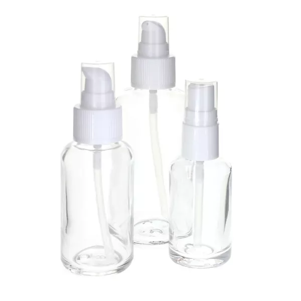 Flacon verre + pompe