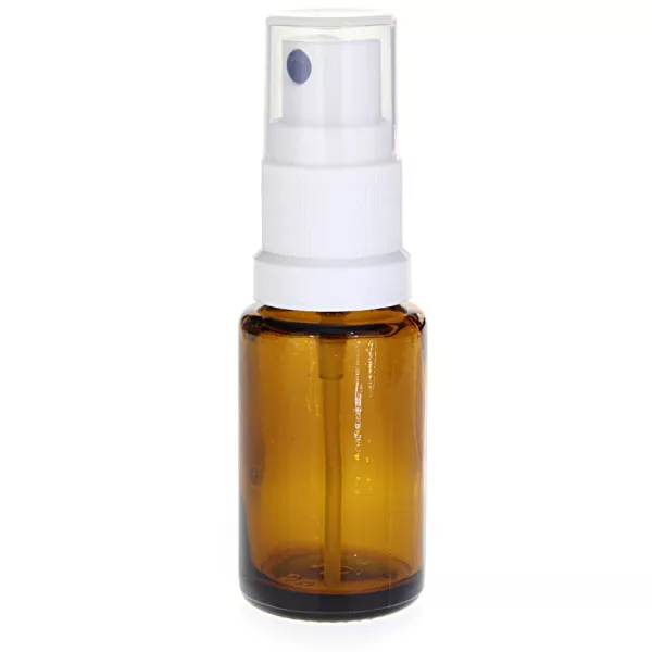 Flacon verre brun 15 ml