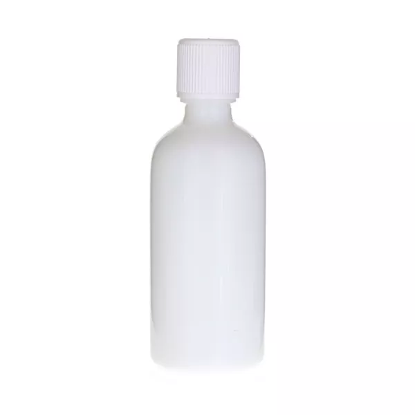 Flacon 100 ml weisses Glas