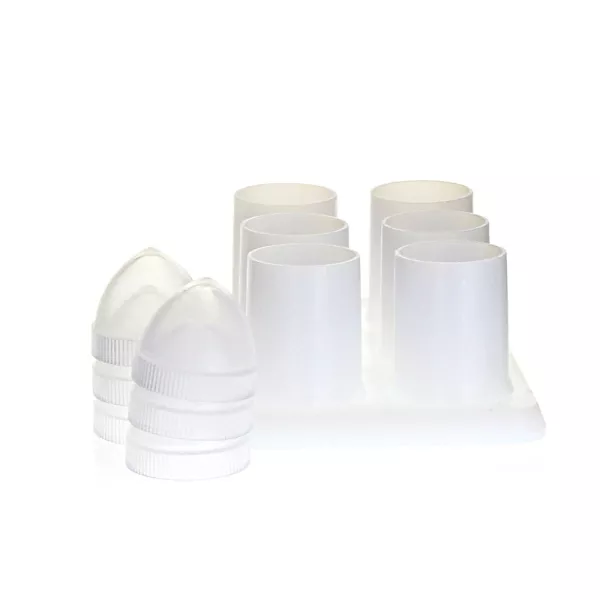 Suppositories moulds 6 x 2g