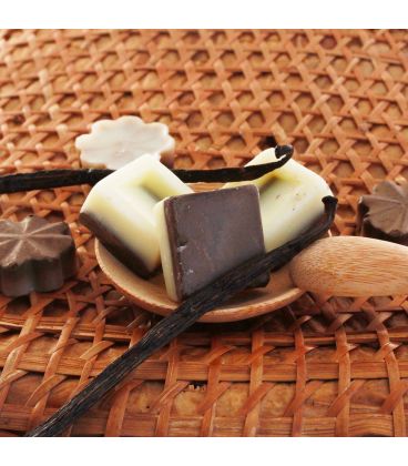Barre de massage Monoï-coco et chocolat-vanille