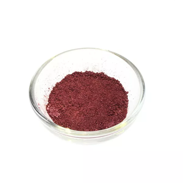 Mica satin red