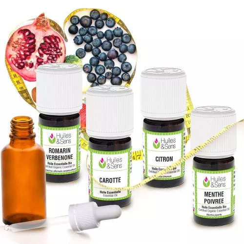 Pack 4 huiles essentielles détox