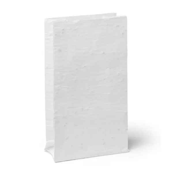 Sachet cadeau en papier ensemencé