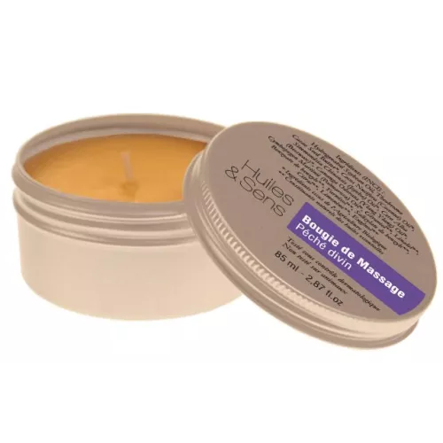 Bougie de Massage bio Péché Divin