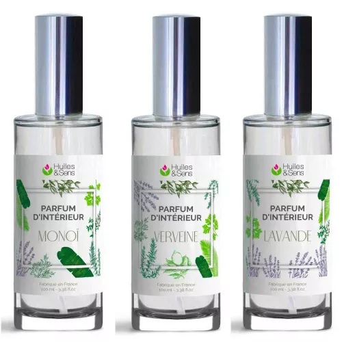 Coffret 3 parfums d'interieur