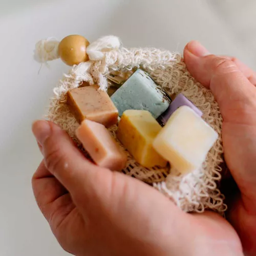 Seifenschale Olivenholz