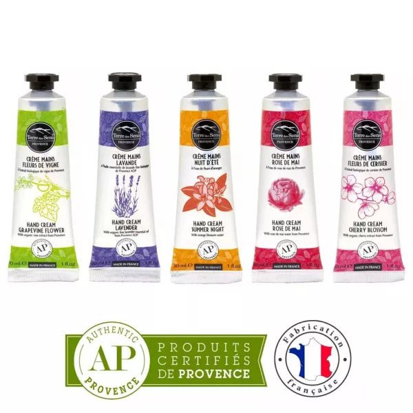 Crème mains - lot de 5