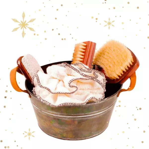 Coffret cadeau bassine zinc