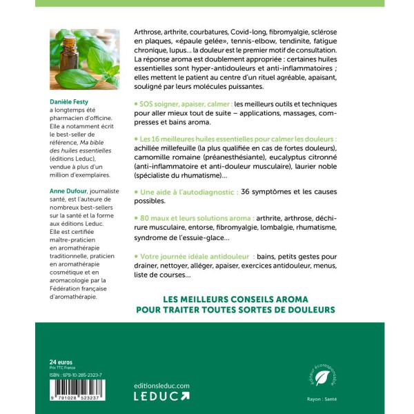 Ma Bible des Huiles Essentielles Antidouleurs