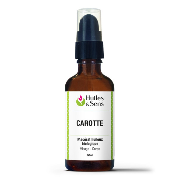 Carotte bio - Macérat huileux - 1 litre