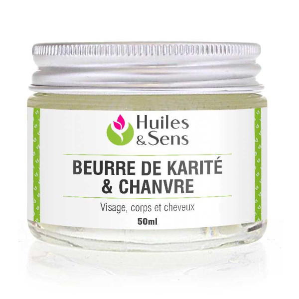 Beurre de Karité & Chanvre Bio