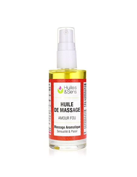 Amour Fou Sensual Massage Oil - Sensuality And Pleasure