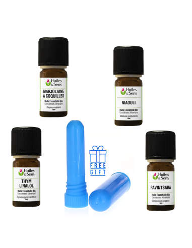 Pack hiver serein - 4 huiles essentielles hivernales